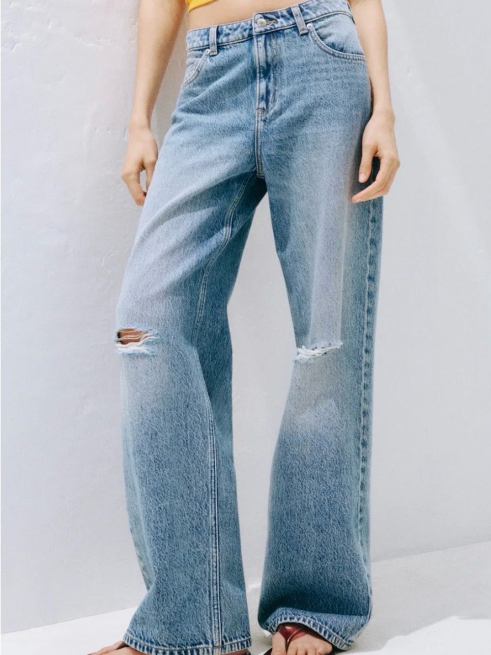 H&M Light Blue High-Rise Women's Jeans